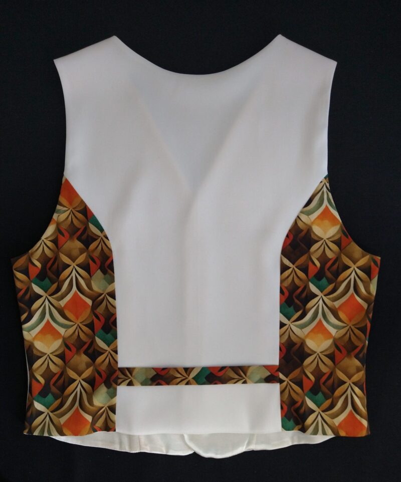 Colete Modelo Tropea Off White - Imagem 2